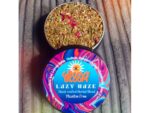 Lazy Haze Tobacco Alternative Herbal Blend with Raspberry leaf, Marshmallow leaf, Mullein, Rose, Lavender, Lemon Balm and chamomile Nicotine and tobacco free