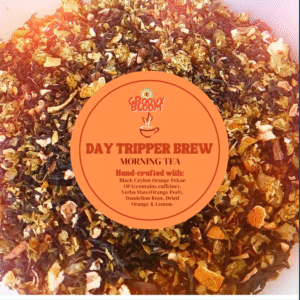 Day Tripper Morning Herbal tea with fruit