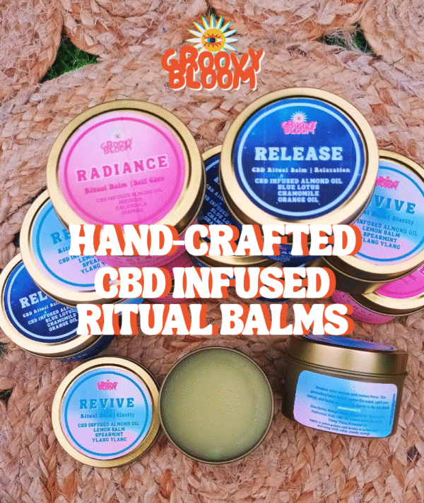Hand-crafted CBD Ritual balms CBD infused ritual balms